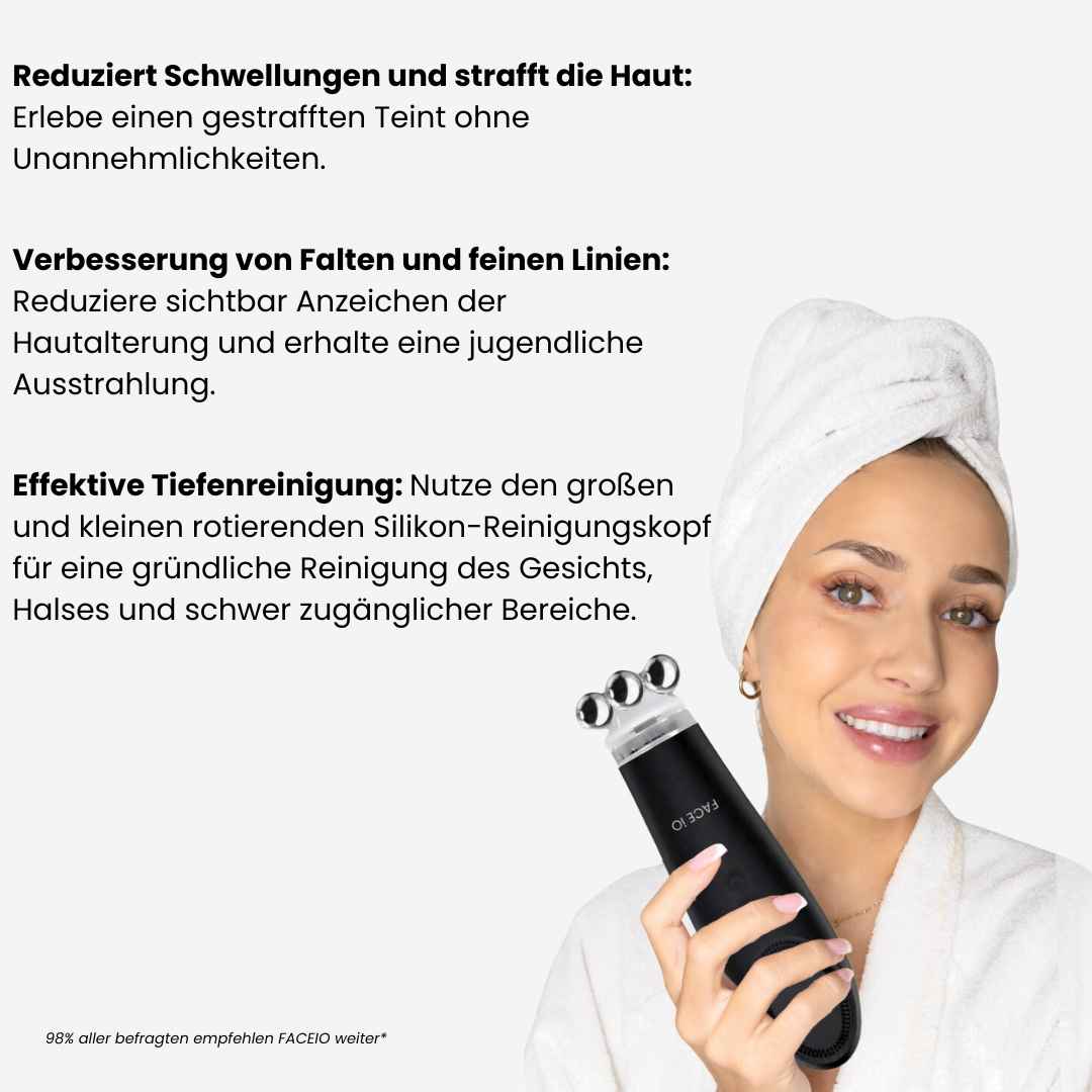 Glätten, Straffen, Reinigen: für strahlende Haut